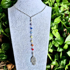 CORBATERO CHAKRA CON SWAROVSKI
