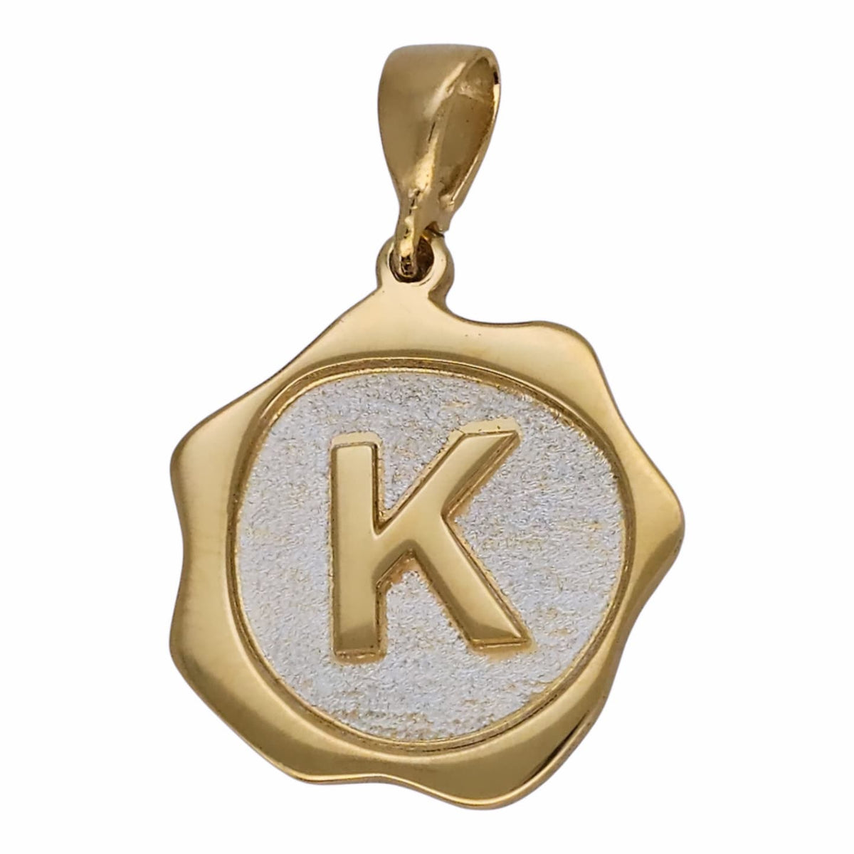 SELLO DORADO K PLATA .925