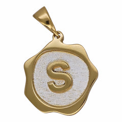 SELLO DORADO S PLATA .925