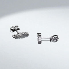 ARETE 3MM .6CT TOTAL MOISSANITA/PLATA