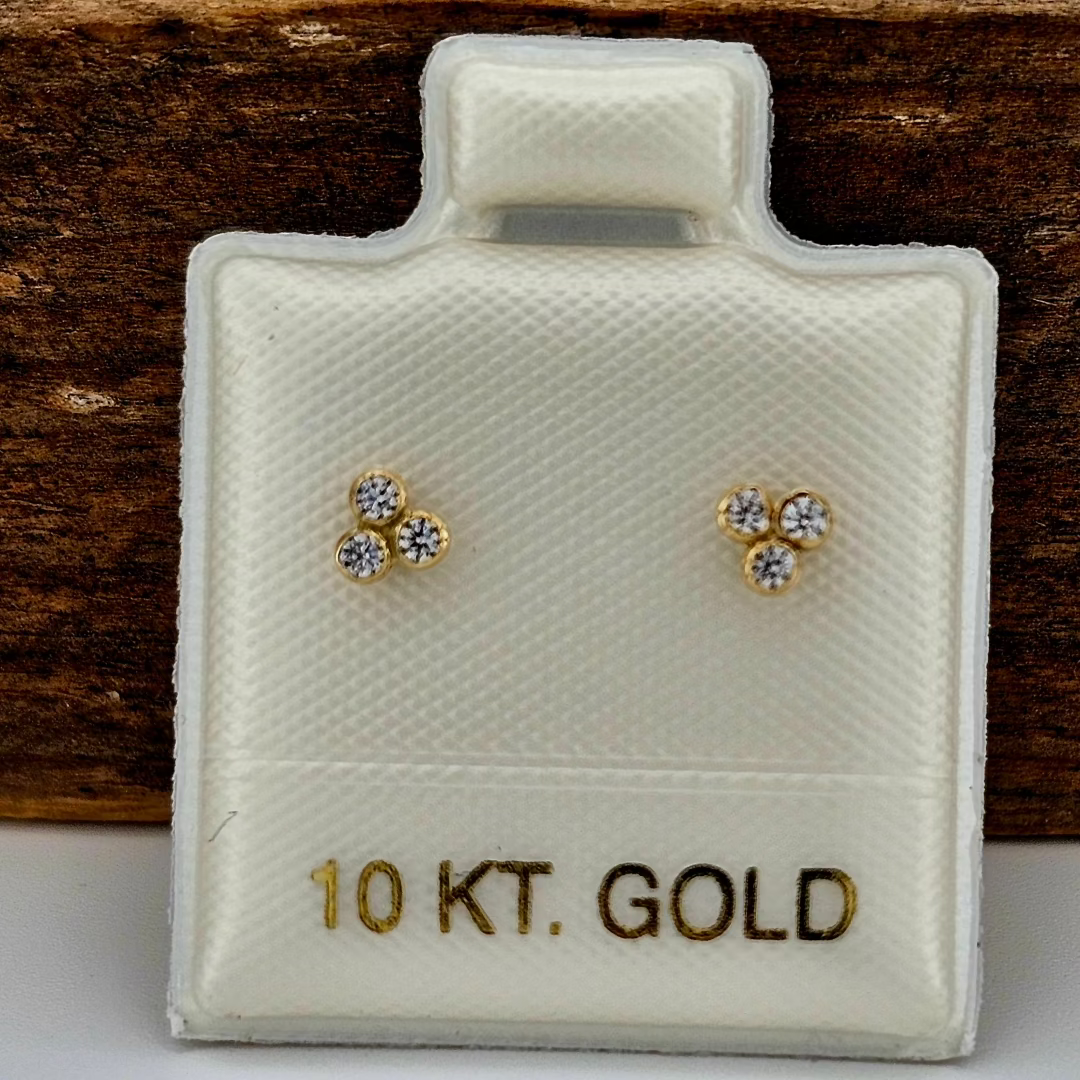 BROQUEL TRESILLO BISEL ORO 10K