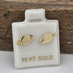 BROQUEL SATURNO ORO 10K