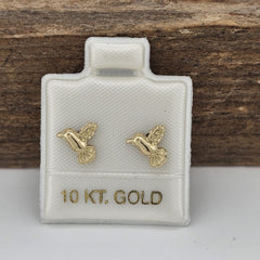 BROQUEL COLIBRI ORO 10K