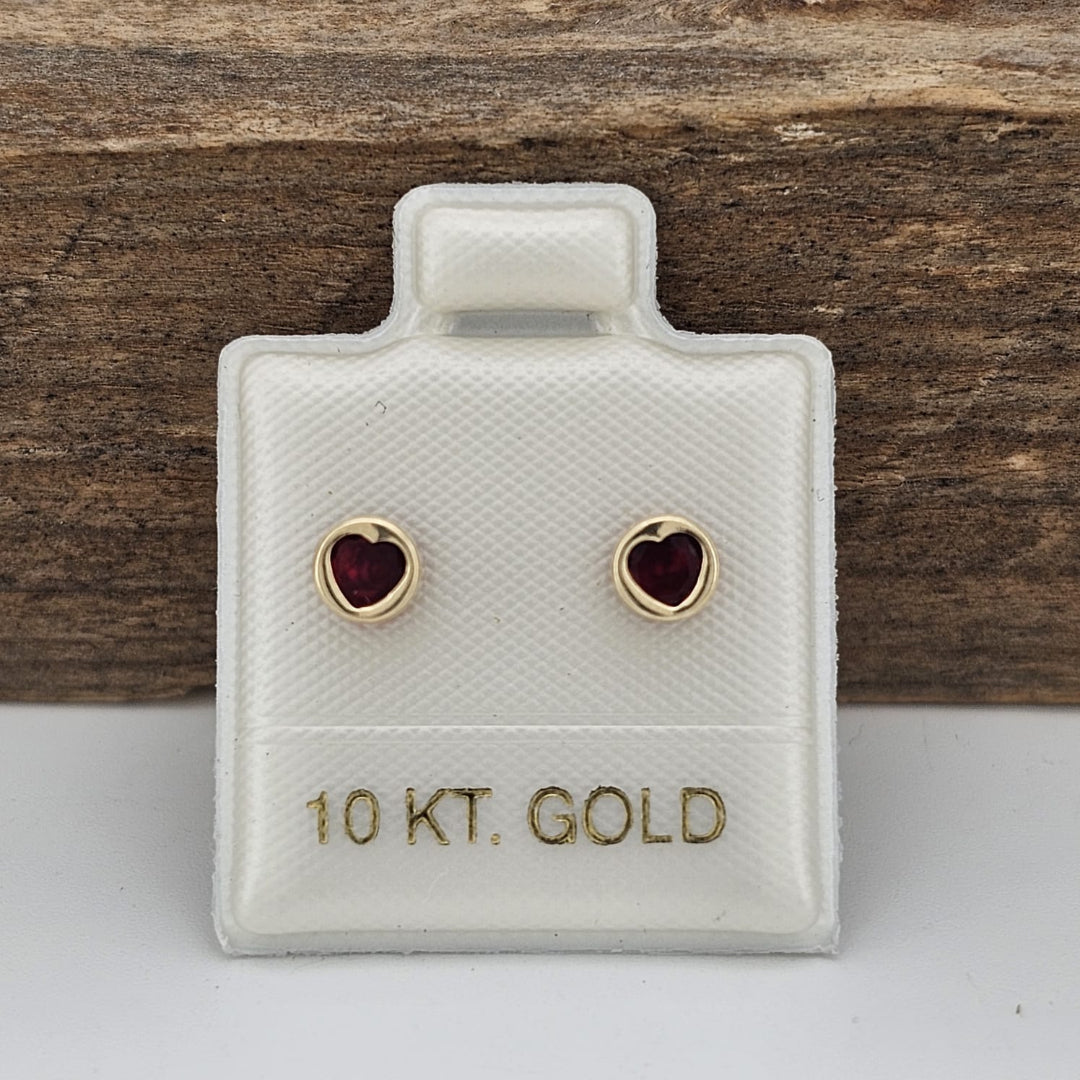 BROQUEL BARRIL CORAZON ORO 10K