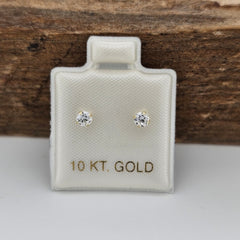 BROQUEL RECTO #3 ORO 10K