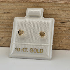 BROQUEL CORAZON MINI ORO 10K