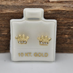 BROQUEL CORONA ORO 10K