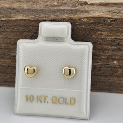 BROQUEL CORAZON GLOBO ORO 10K