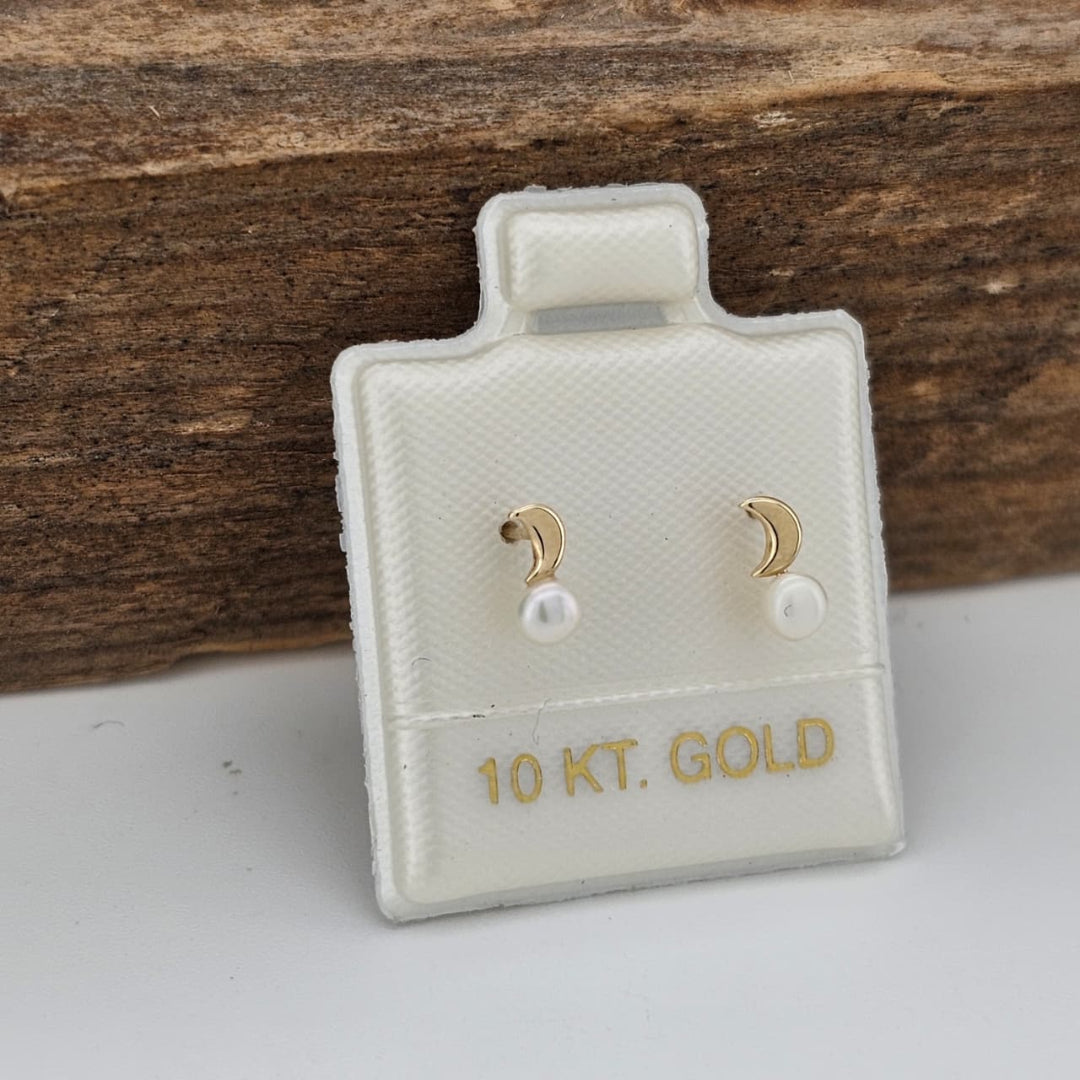 LUNA/PERLA ORO 10K
