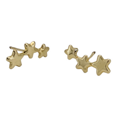 BROQUEL TRIPLE ESTRELLA ORO 10K