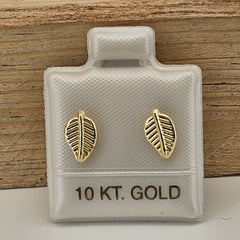 BROQUEL HOJA ORO 10K