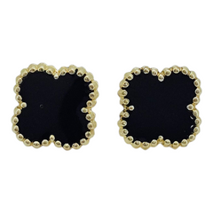 BROQUEL TREBOL ORO 10K