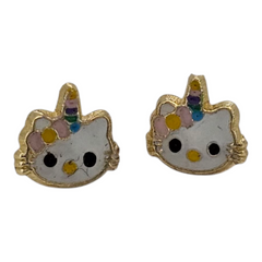 BROQUEL UNICORNIO HK ORO 10K