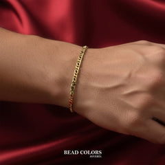 PULSO OJO POLLO 21 CM ORO 10K