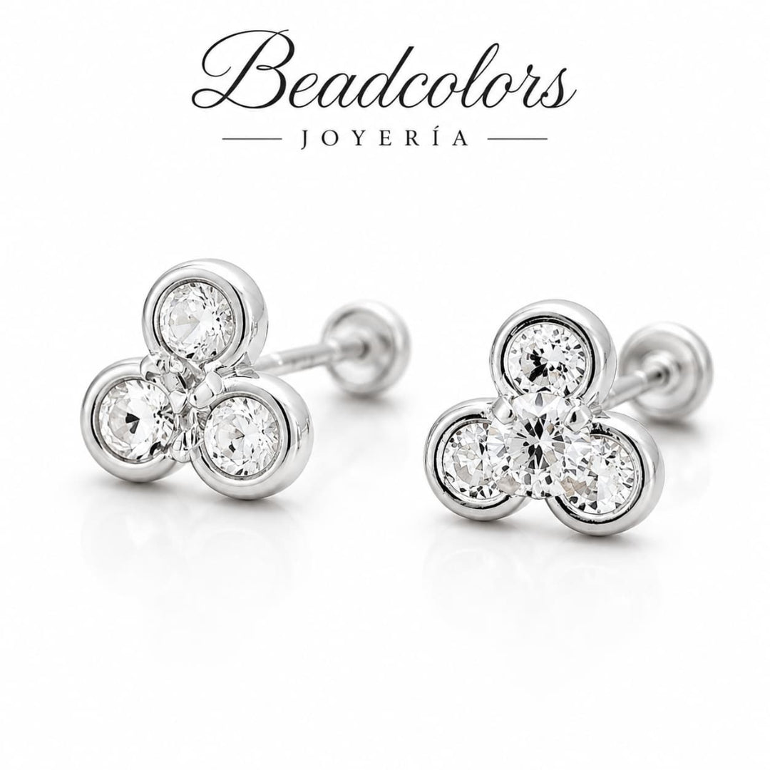 BROQUEL TRESILLO PLATA .925