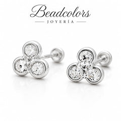 BROQUEL TRESILLO PLATA .925