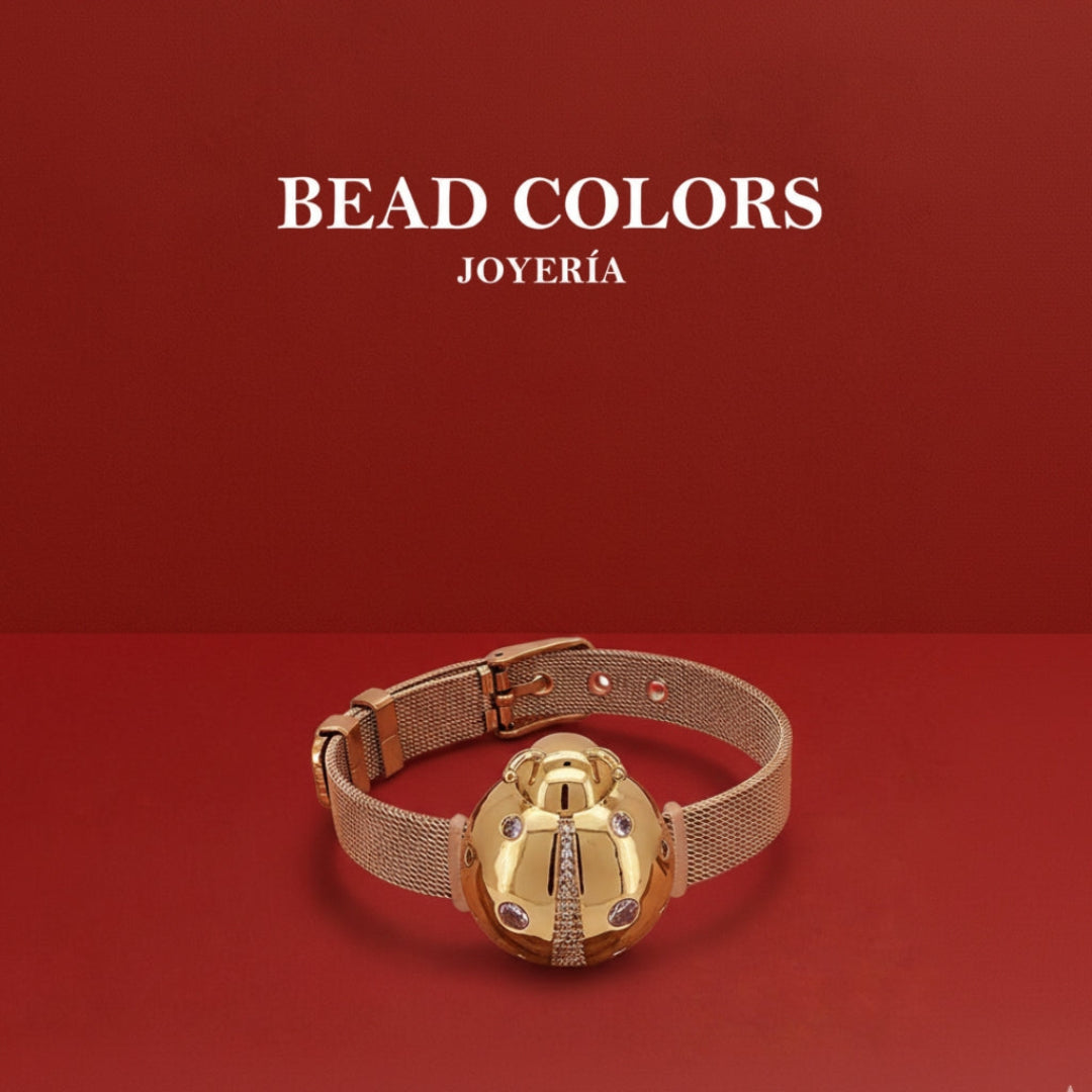 PULSO MARIQUITA DORADO ACERO