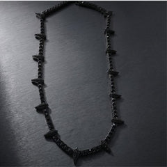 GARGANTILLA ZIRCONIA 50 CM ACERO