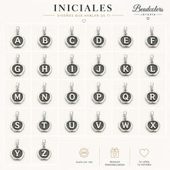 KIT INICIAL MINI S + CADENA 45 CM MATERIAL PLATA LEY 925