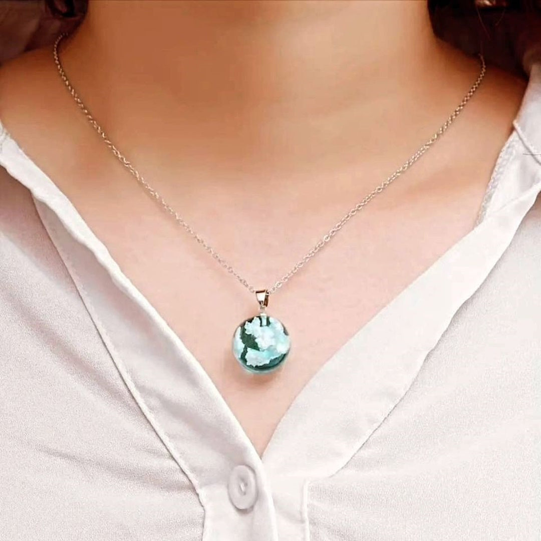 COLLAR CACHITO DE CIELO PLATA .925
