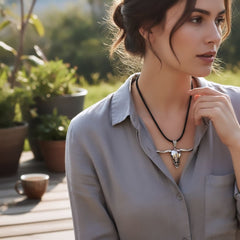 DIJE CALAVERA PLATA .925