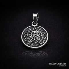 DIJE TETRAGRAMATON CH. PLATA .925