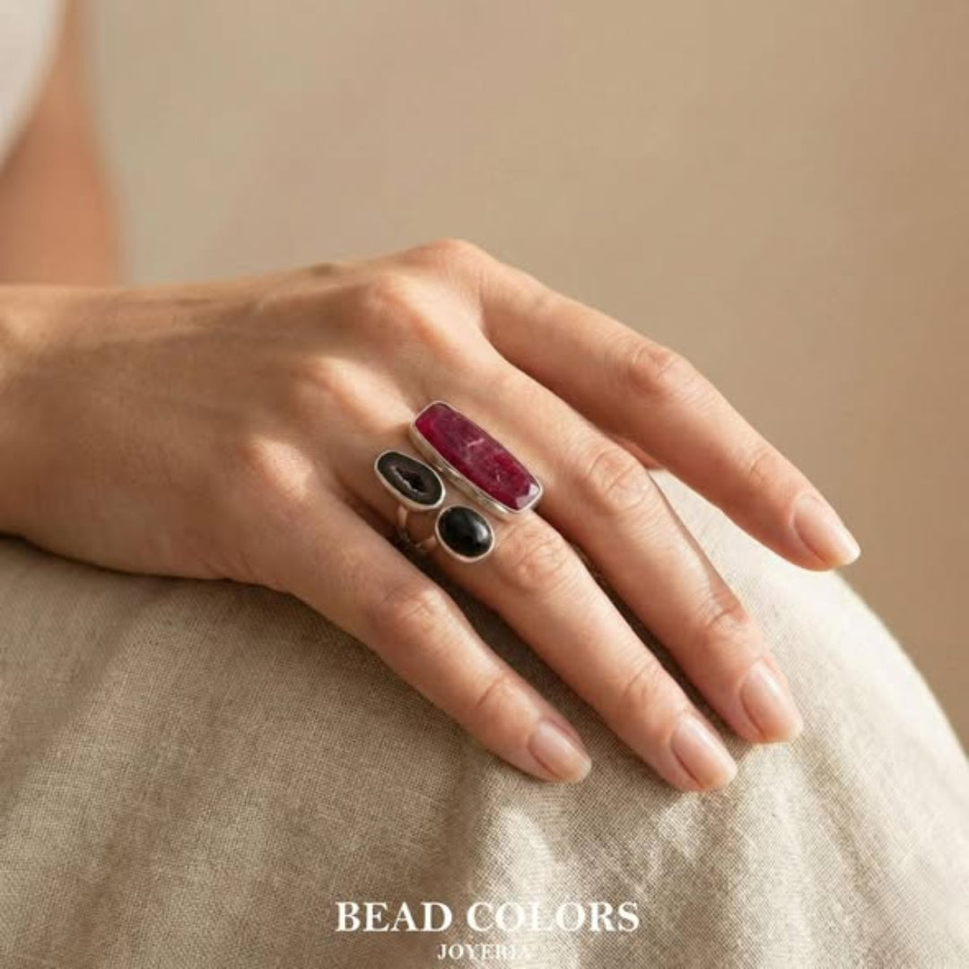 ANILLO TRIPLE PLATA .925