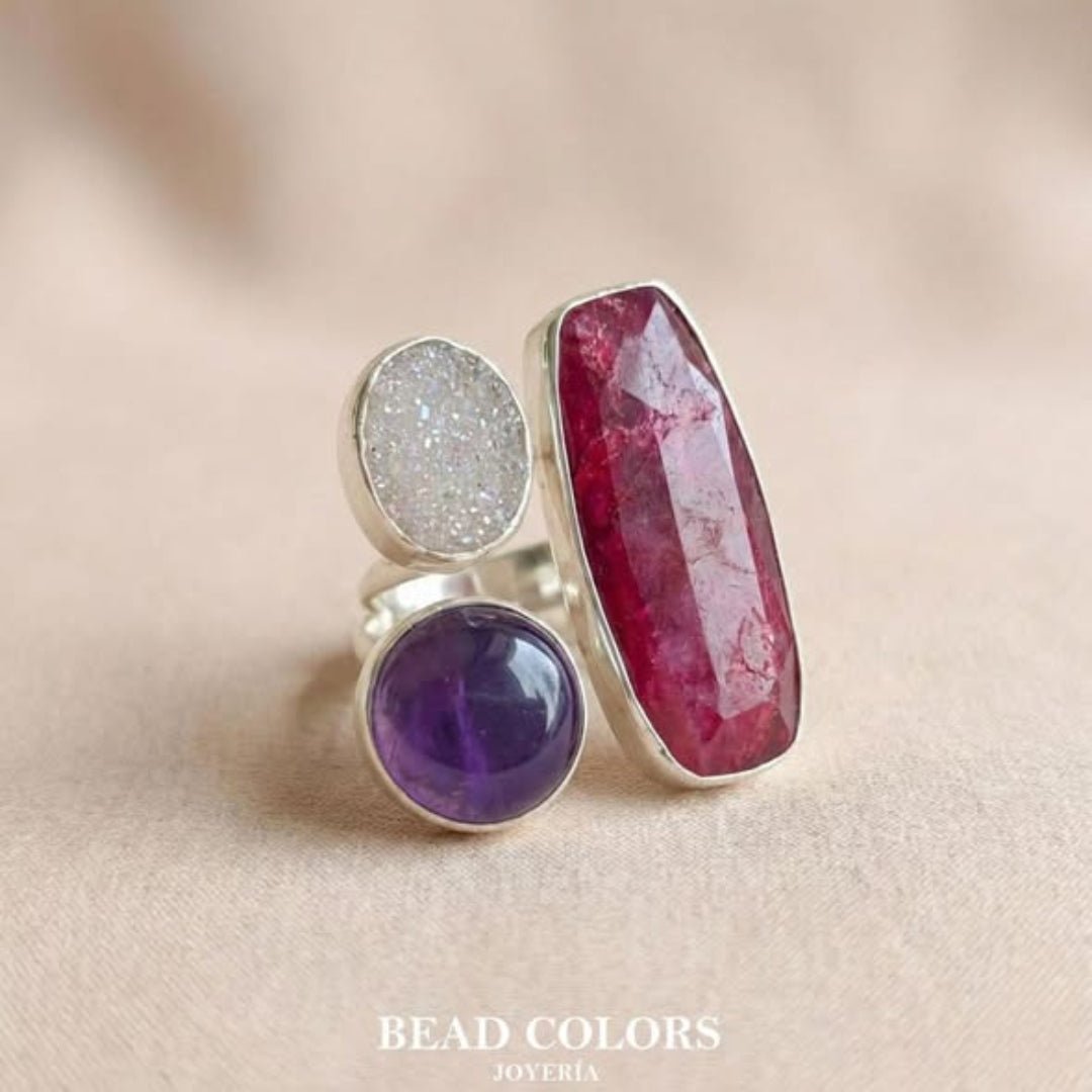 ANILLO TRIPLE PLATA .925