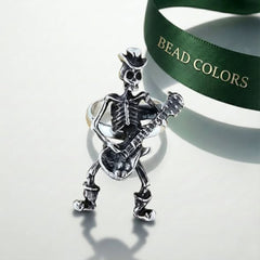 ANILLO CALAVERA/GUITARRA CM PLATA .925