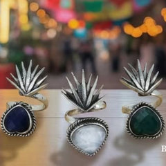 ANILLO MAGUEY/CORAZON CM PLATA .925