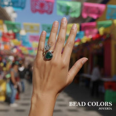 ANILLO MAGUEY/CORAZON CM PLATA .925