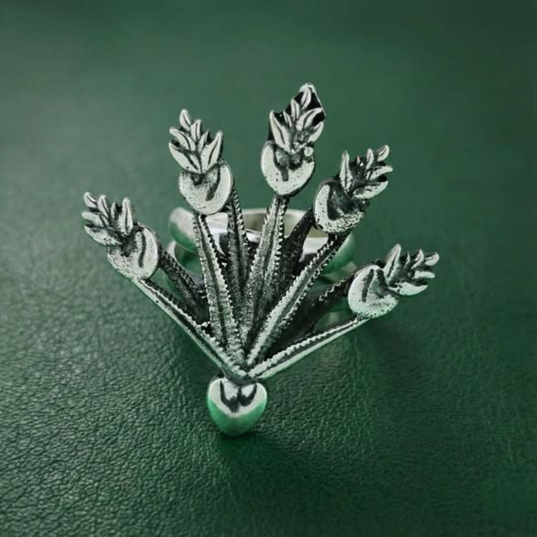 ANILLO MAGUEY CM PLATA .925