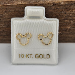 BROQUEL RATON ORO 10K