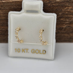 BROQUEL MEDIA ARRACADA ORO 10K