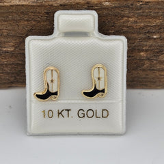 BROQUEL BOTA ORO 10K