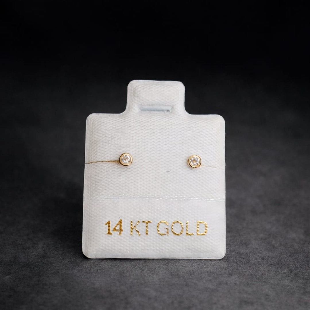 BROQUEL BISEL #2 ORO 14K